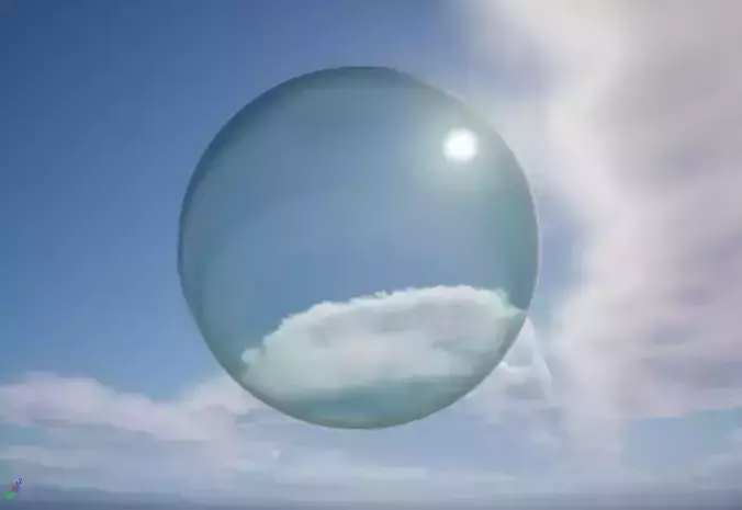 Glass Material 3D model Texture