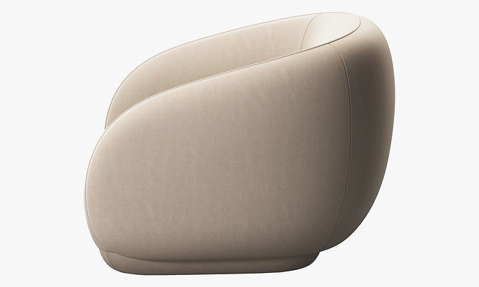 Bolzano armchair by Boconcept 3D model 6