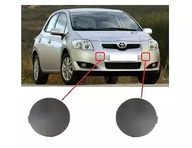 Toyota Auris 2007-2010 Front Bumper Tow Cover 3D print model