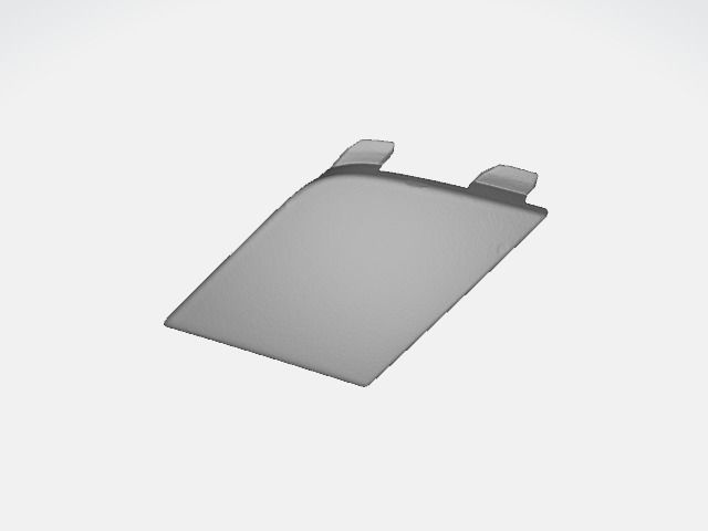 Vw Scirocco Gts Front Bumper tow Cover 3D print model_3