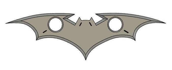 Telltale Batarang 3D print model