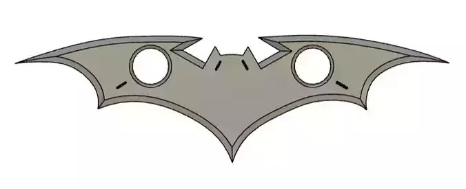 Telltale Batarang 3D print model