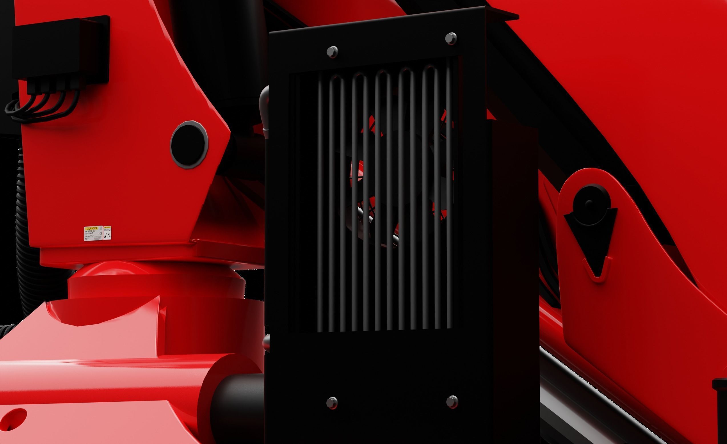 Palfinger PK 3D model_3