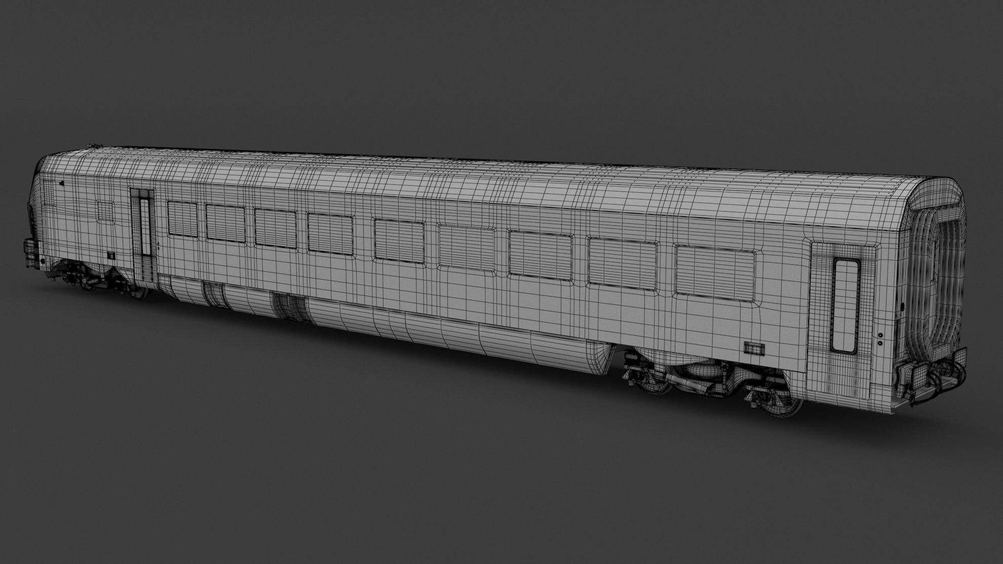 Siemens Vectrain locomotive Czech Railways 3D model_7