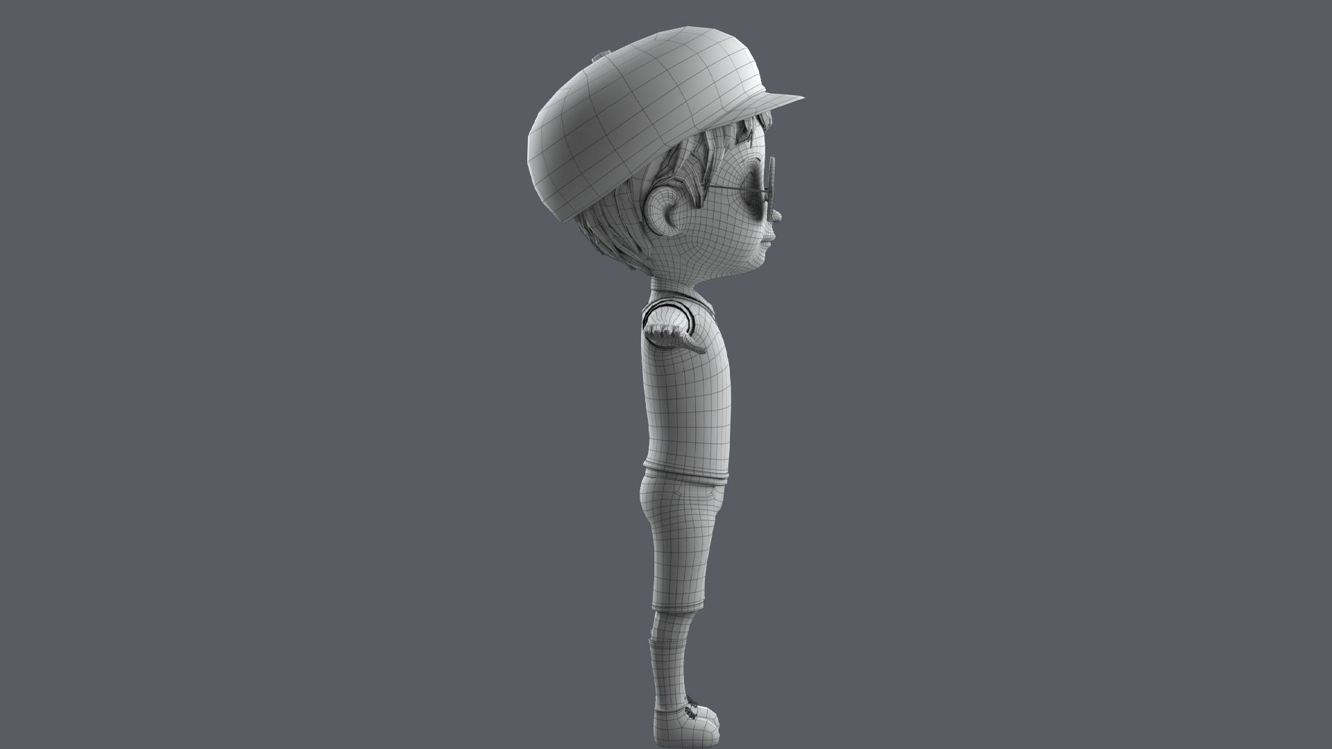 Cartoon Family Rigged V1  3D Model Collection_32