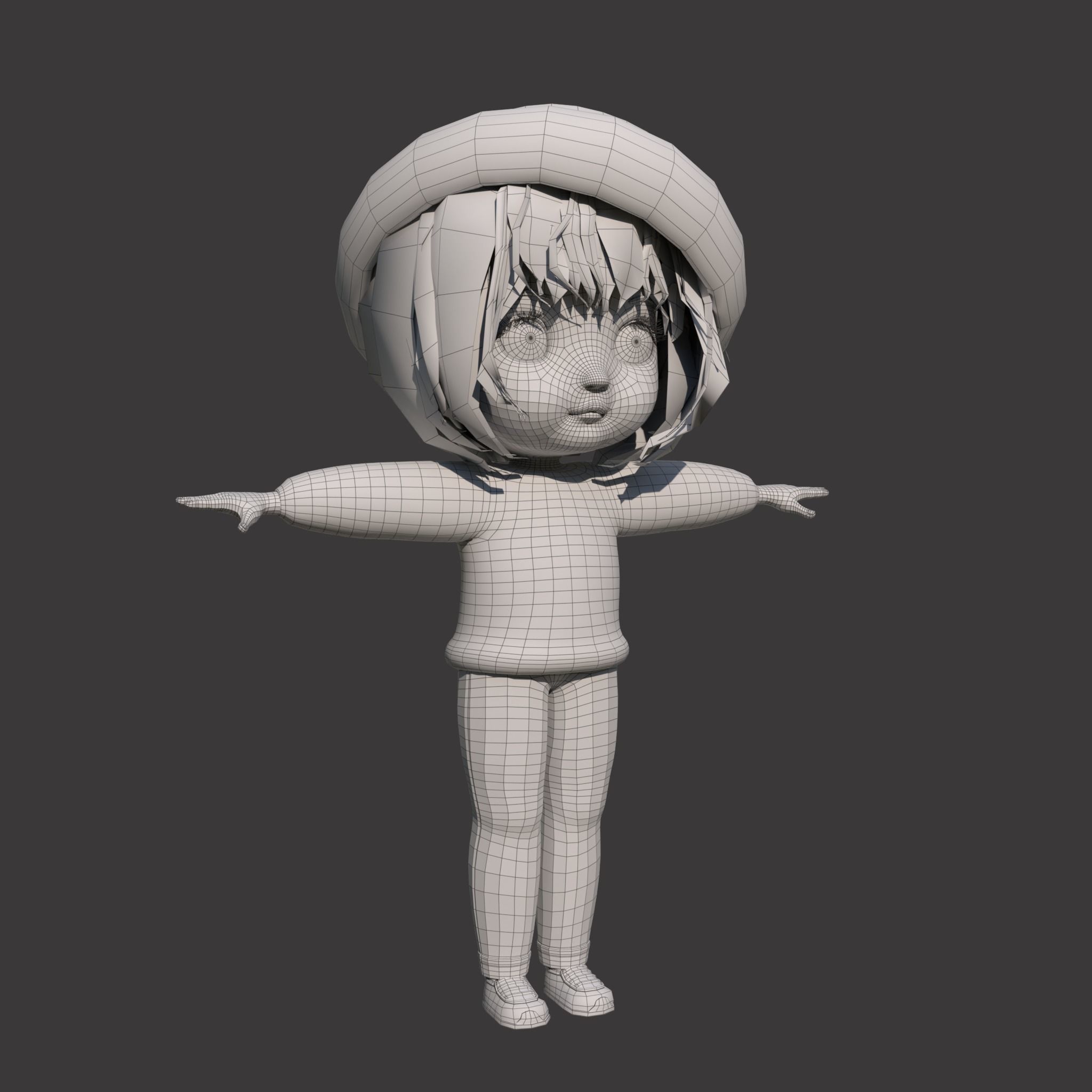 Cartoon Family Rigged V1  3D Model Collection_26