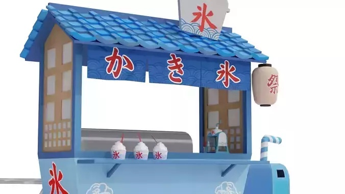 Kakigori Stall