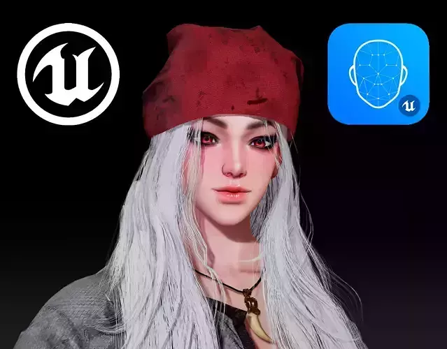 Pirate Girl - Game Ready