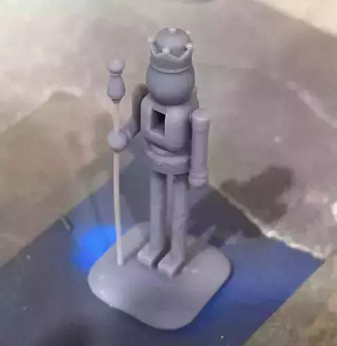 12th Scale Nutcracker for Dollhouse 3D print model 12th Scale Nutcracker for Dollhouse 3D print model