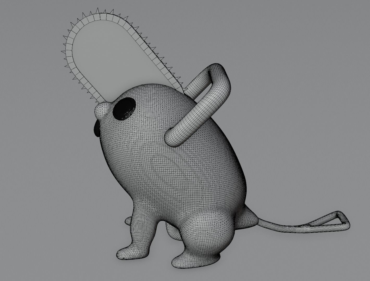 Pochita 3D model for 3D print 3D print model_19