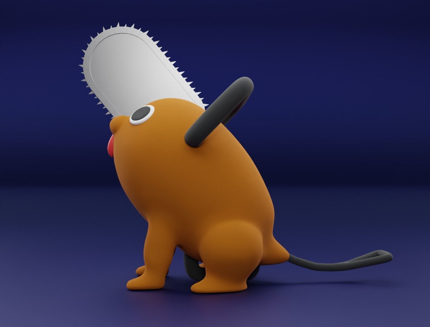 Pochita 3D model for 3D print 3D print model_3