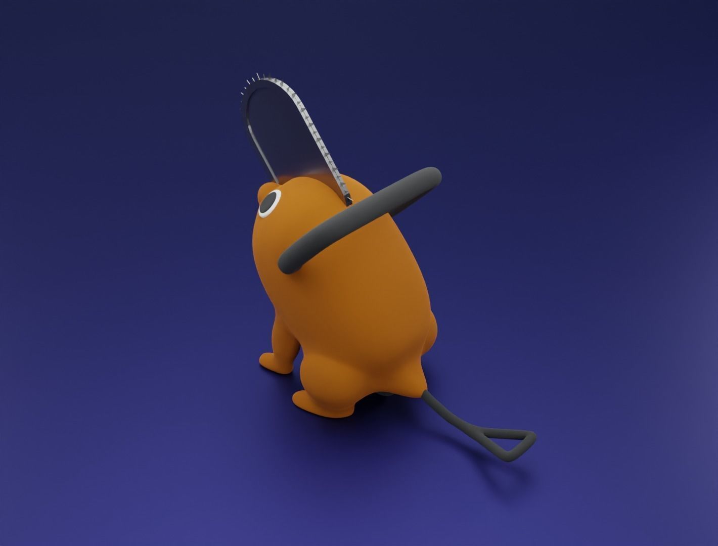 Pochita 3D model for 3D print 3D print model_9