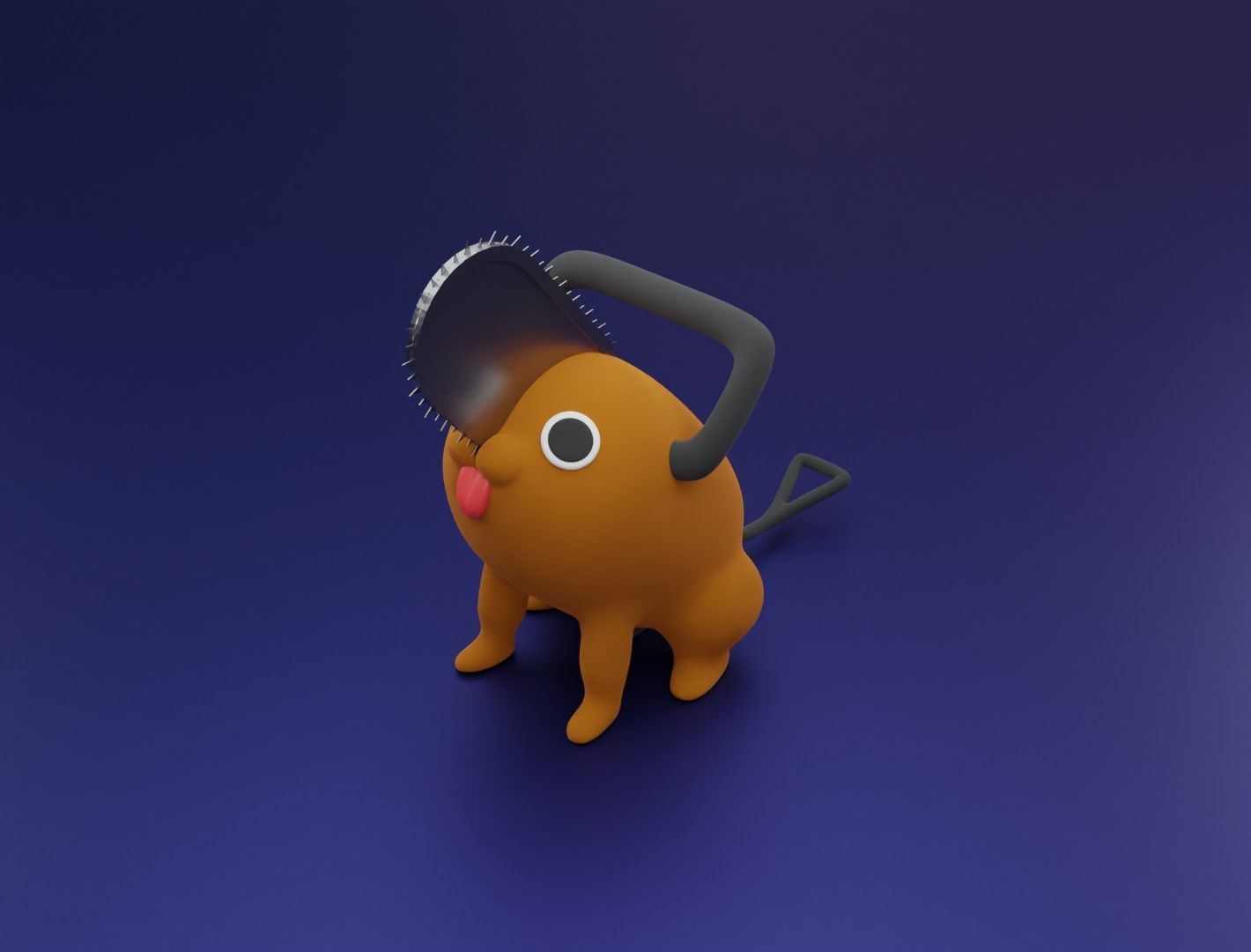 Pochita 3D model for 3D print 3D print model_8