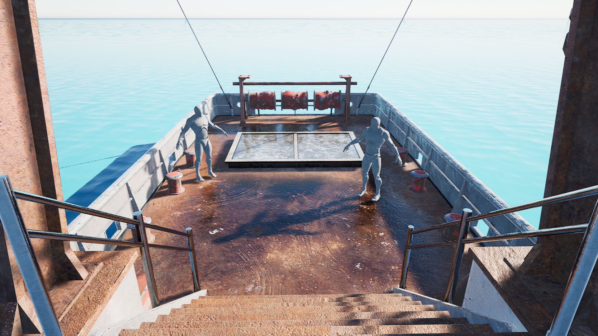 Btm Boat v1 - Unreal Engine Project Low-poly 3D model_9