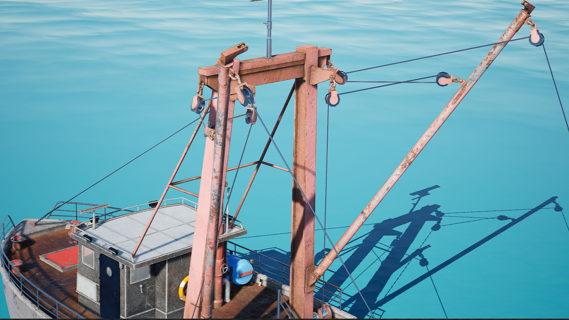 Btm Boat v1 - Unreal Engine Project Low-poly 3D model_5