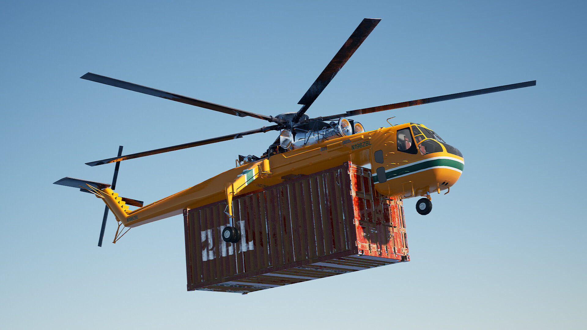 Carrier Helicopter - Unreal Engine Project Low-poly 3D model_11