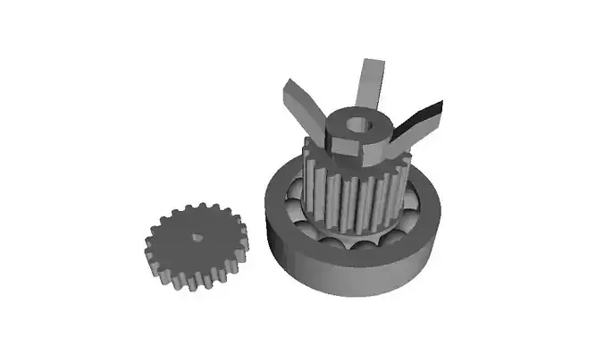 Disco Ball Rotator 3D print model