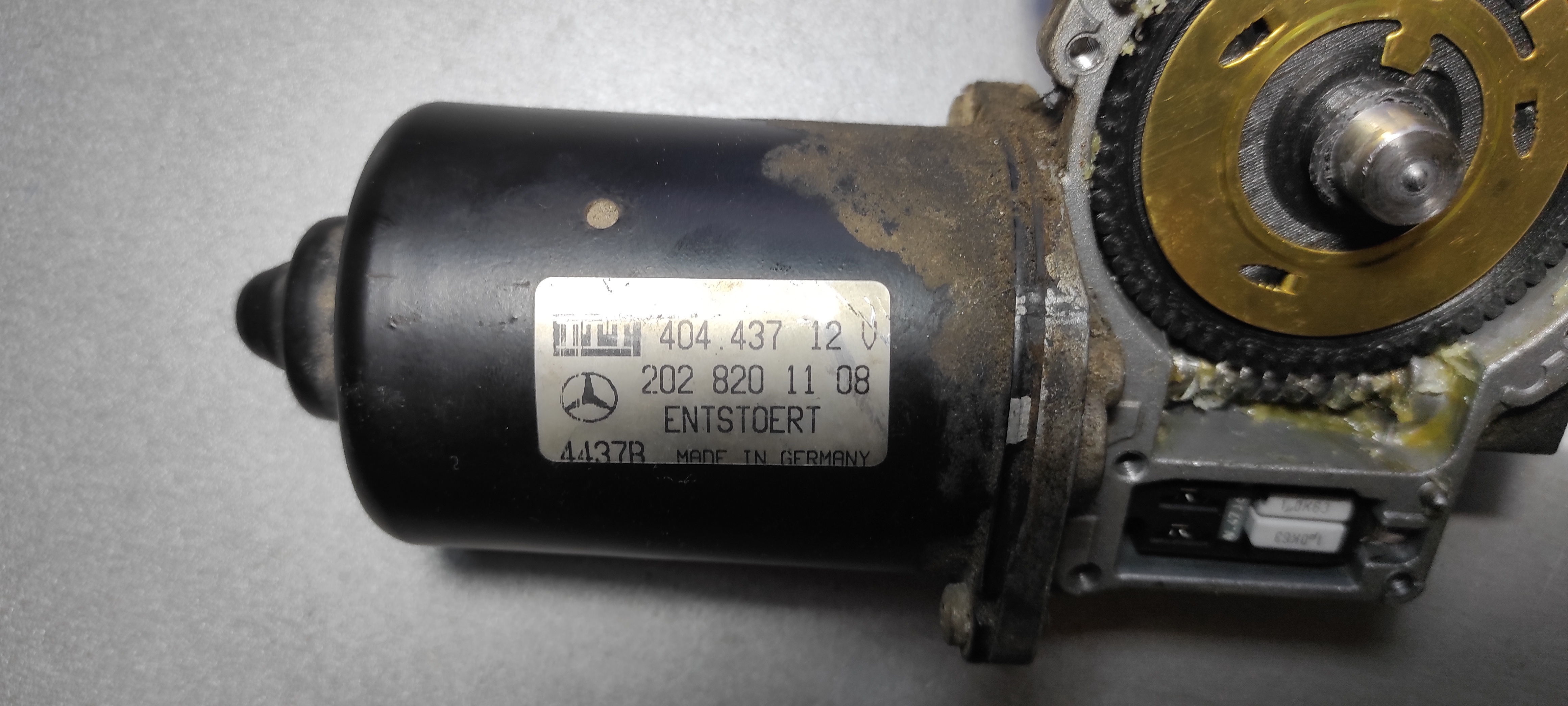 Front Wiper Gear Mercedes W202 W203 A2038200342 3D print model_4