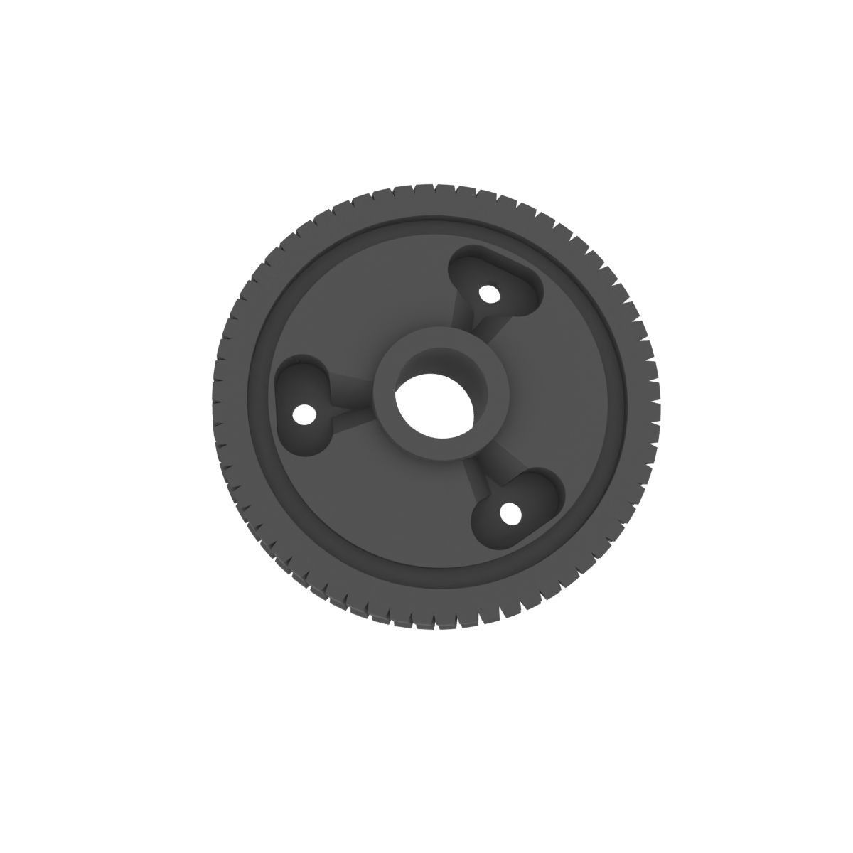 Front Wiper Gear Mercedes W202 W203 A2038200342 3D print model_9