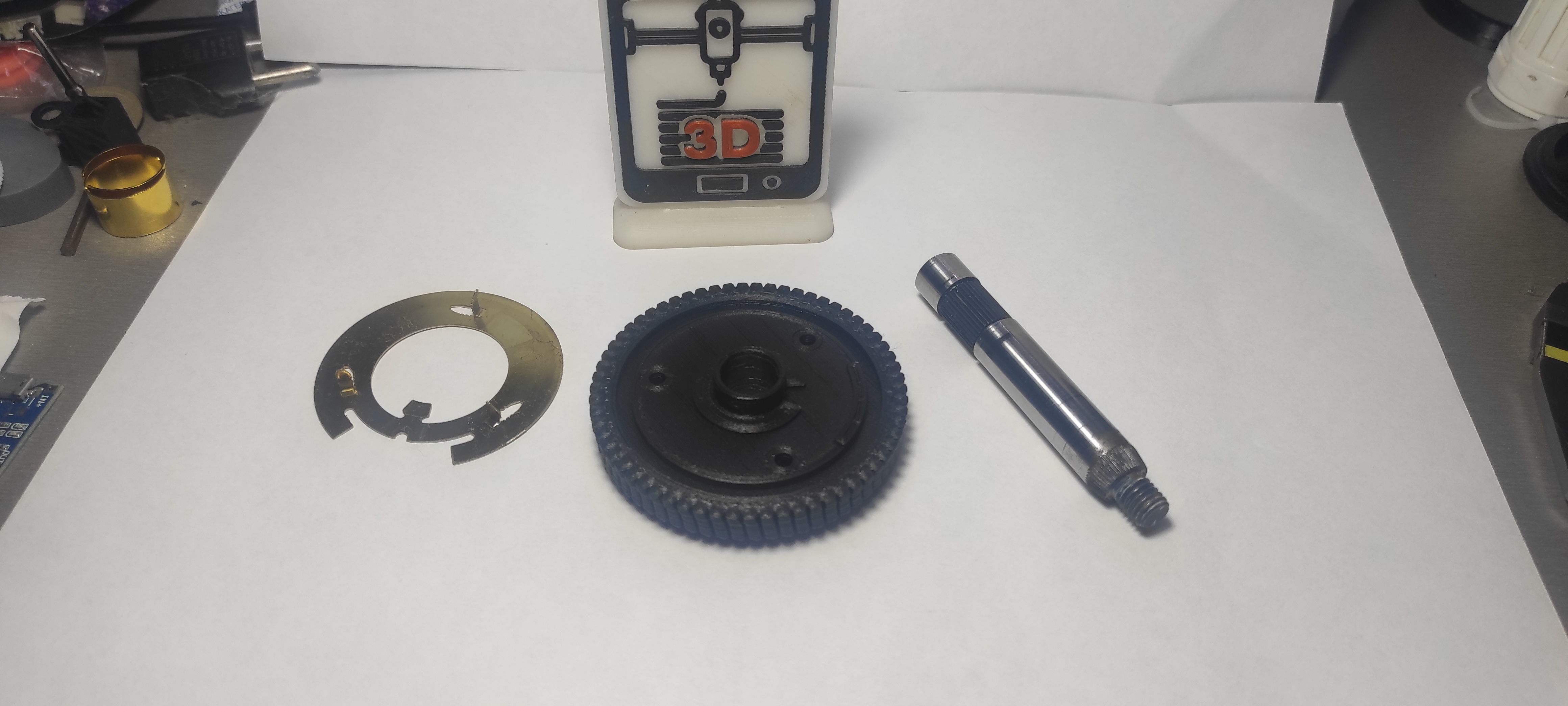 Front Wiper Gear Mercedes W202 W203 A2038200342 3D print model_5