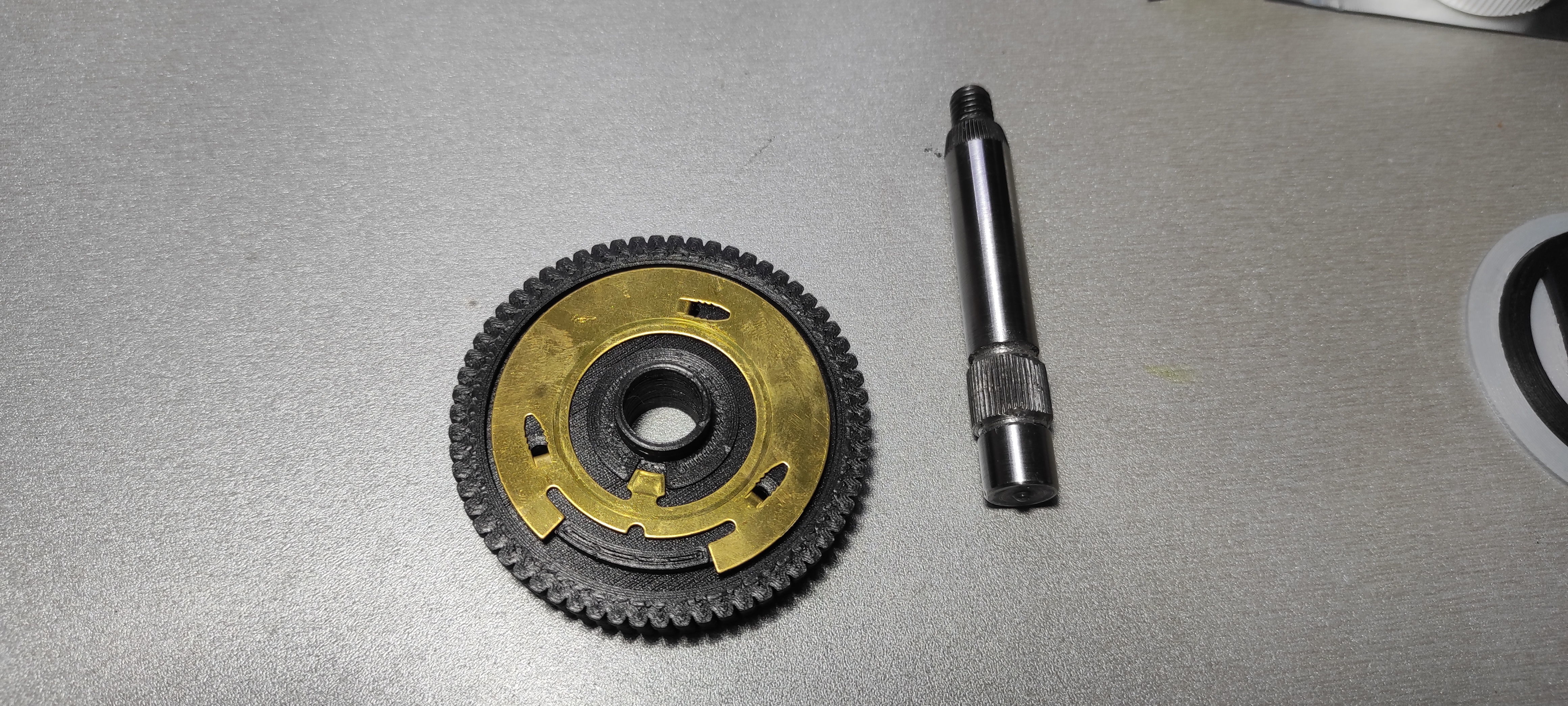 Front Wiper Gear Mercedes W202 W203 A2038200342 3D print model_8