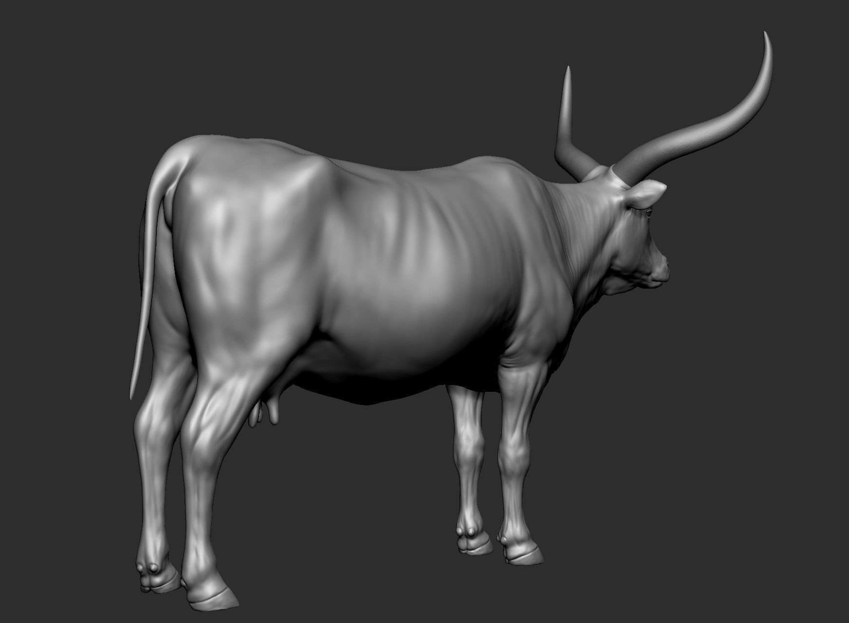 Domestic animal collection 5 animals 3D model_24