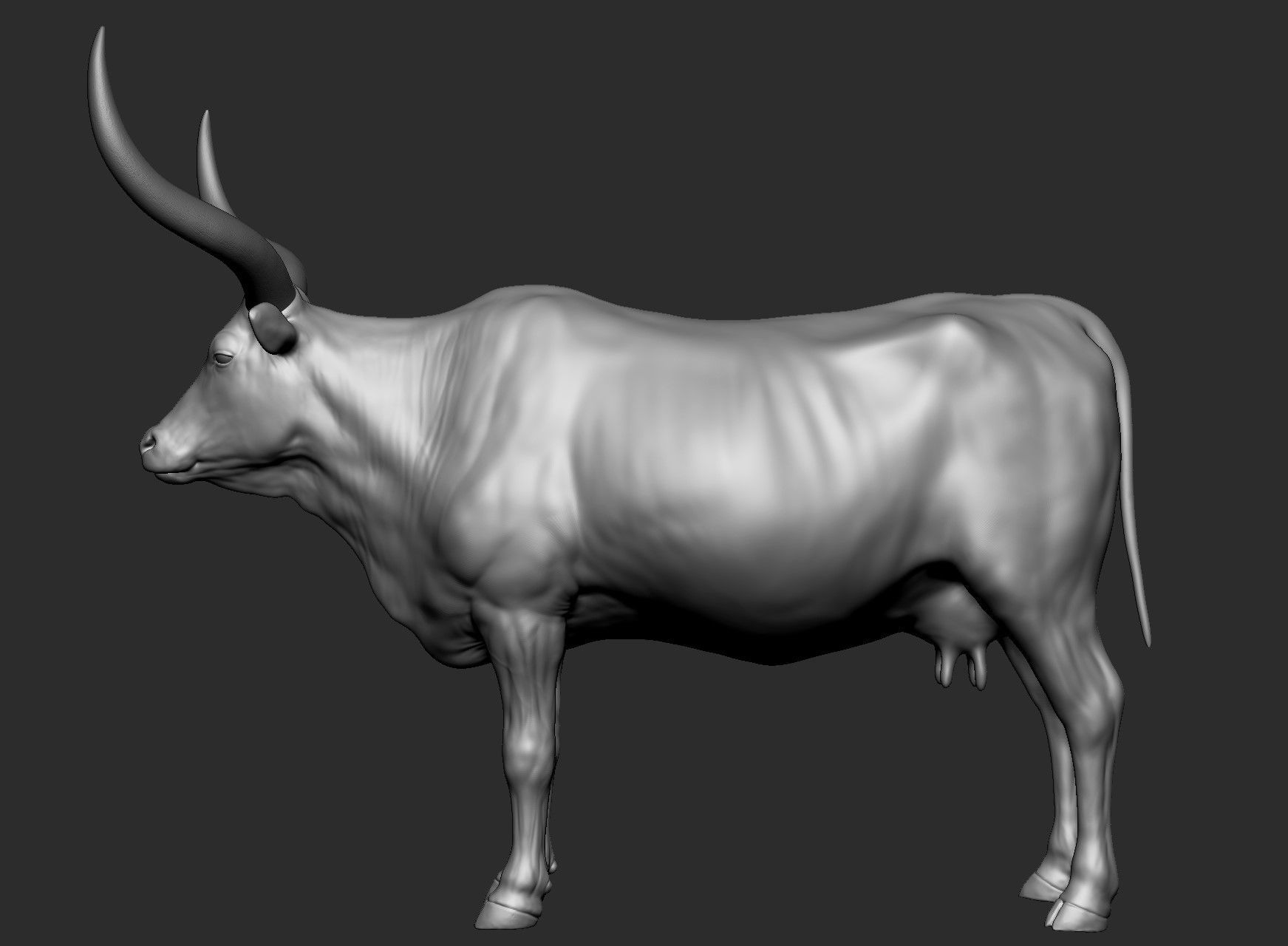 Domestic animal collection 5 animals 3D model_22