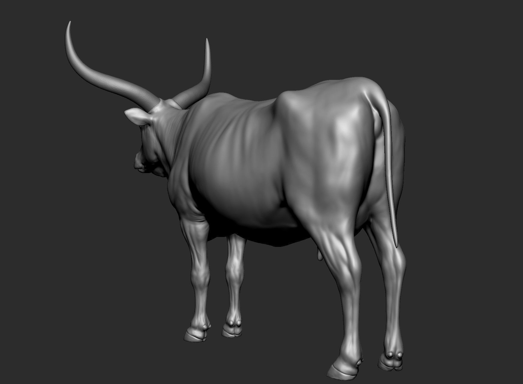 Domestic animal collection 5 animals 3D model_27