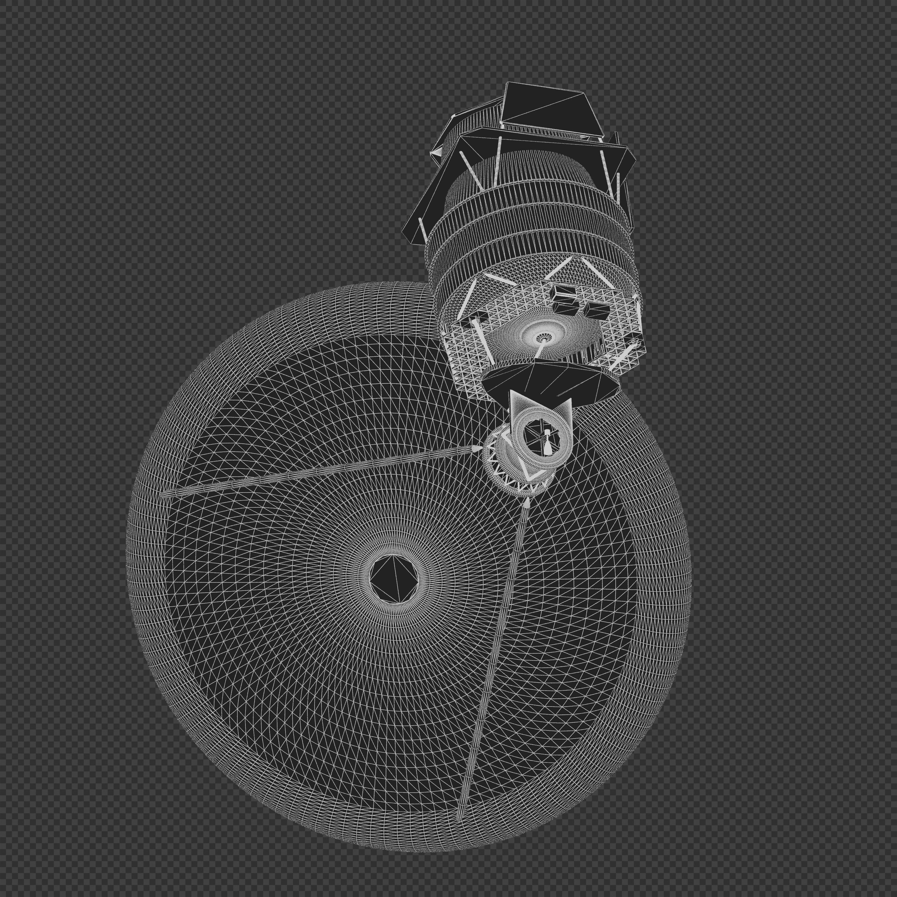 Boeing Solar Orbit Transfer Vehicle 3D model_13