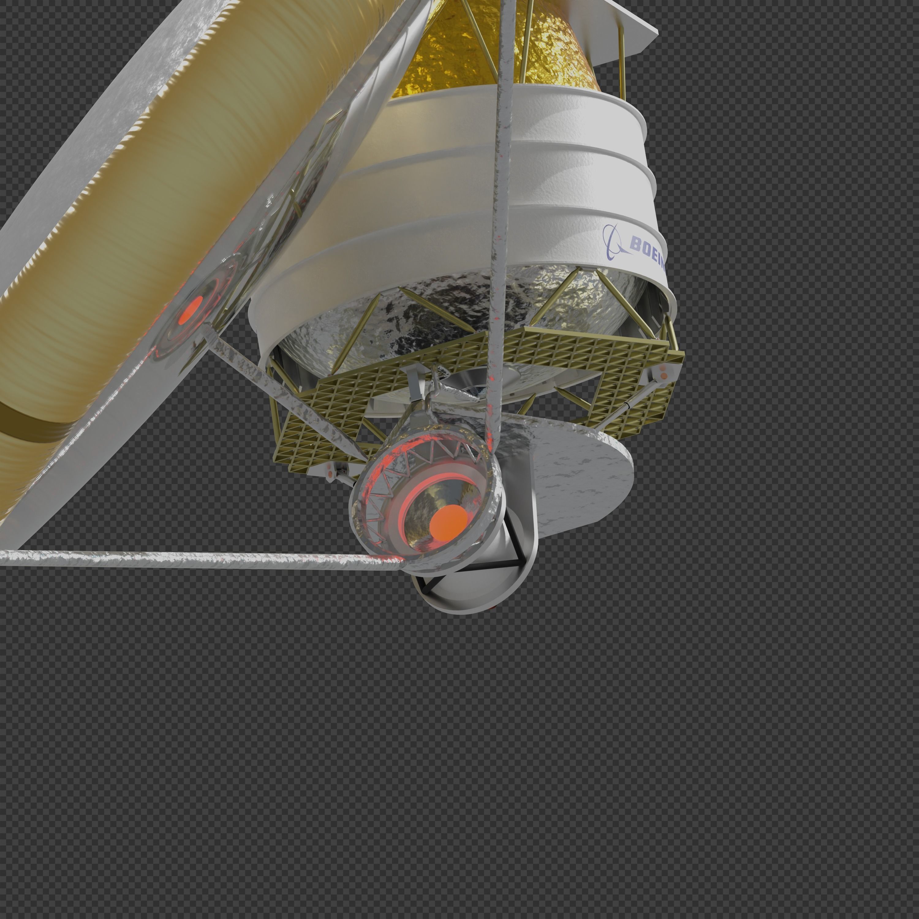 Boeing Solar Orbit Transfer Vehicle 3D model_8