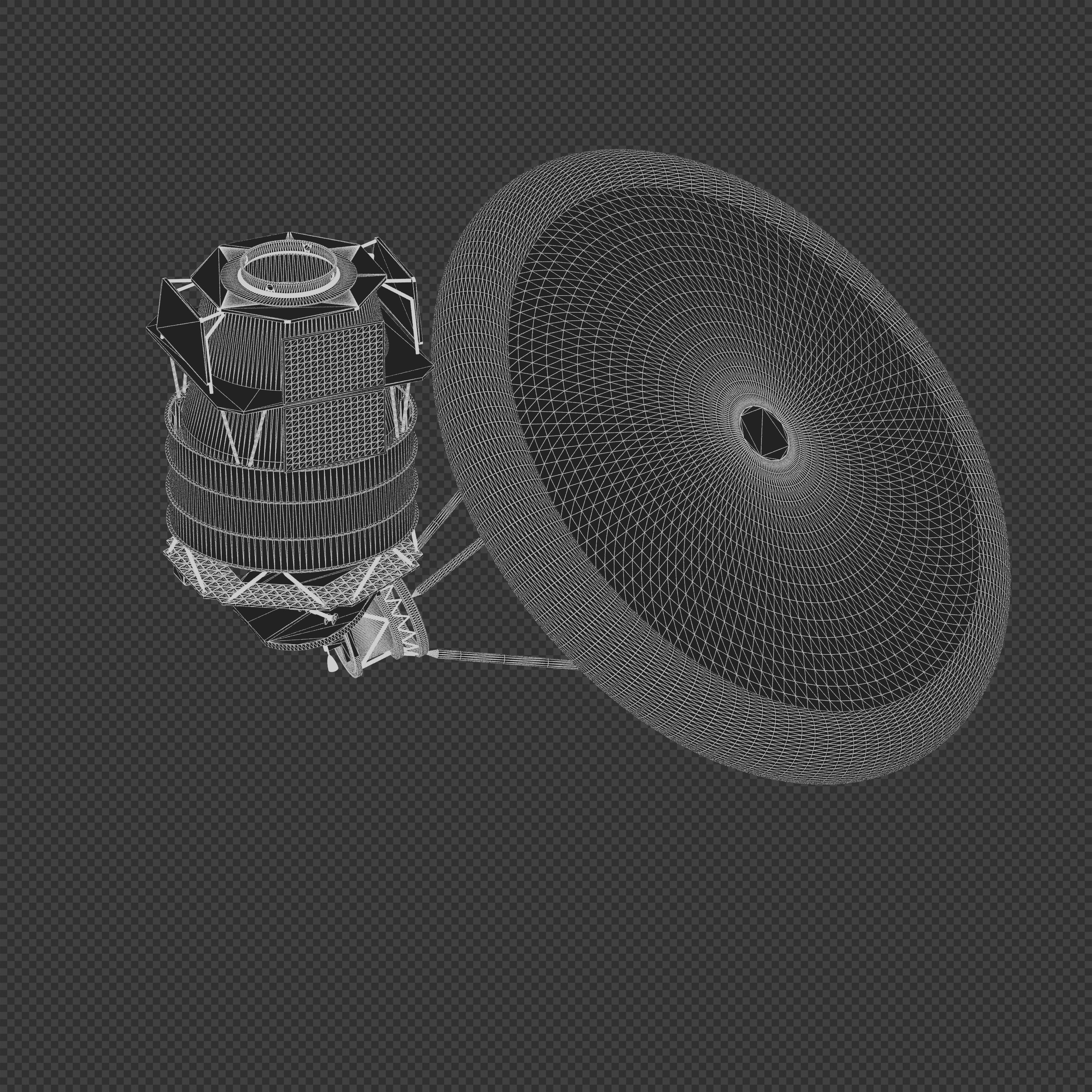 Boeing Solar Orbit Transfer Vehicle 3D model_14