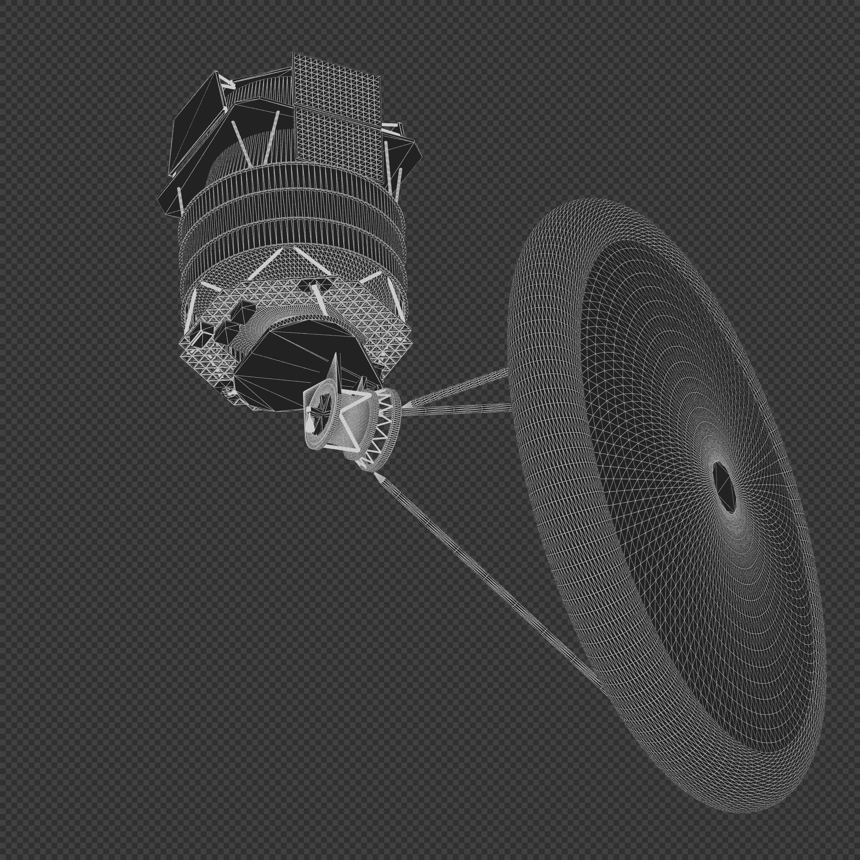 Boeing Solar Orbit Transfer Vehicle 3D model_5