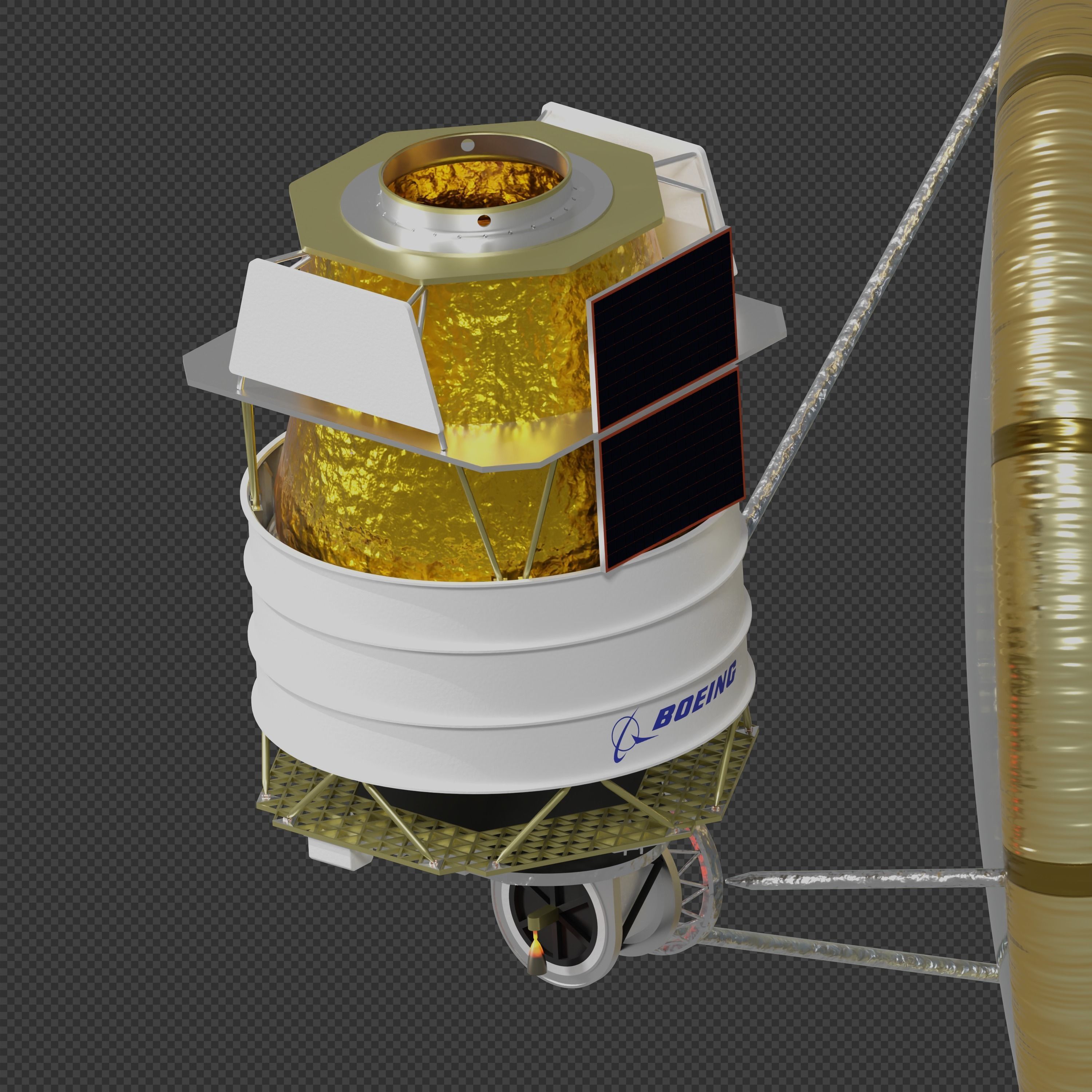 Boeing Solar Orbit Transfer Vehicle 3D model_3