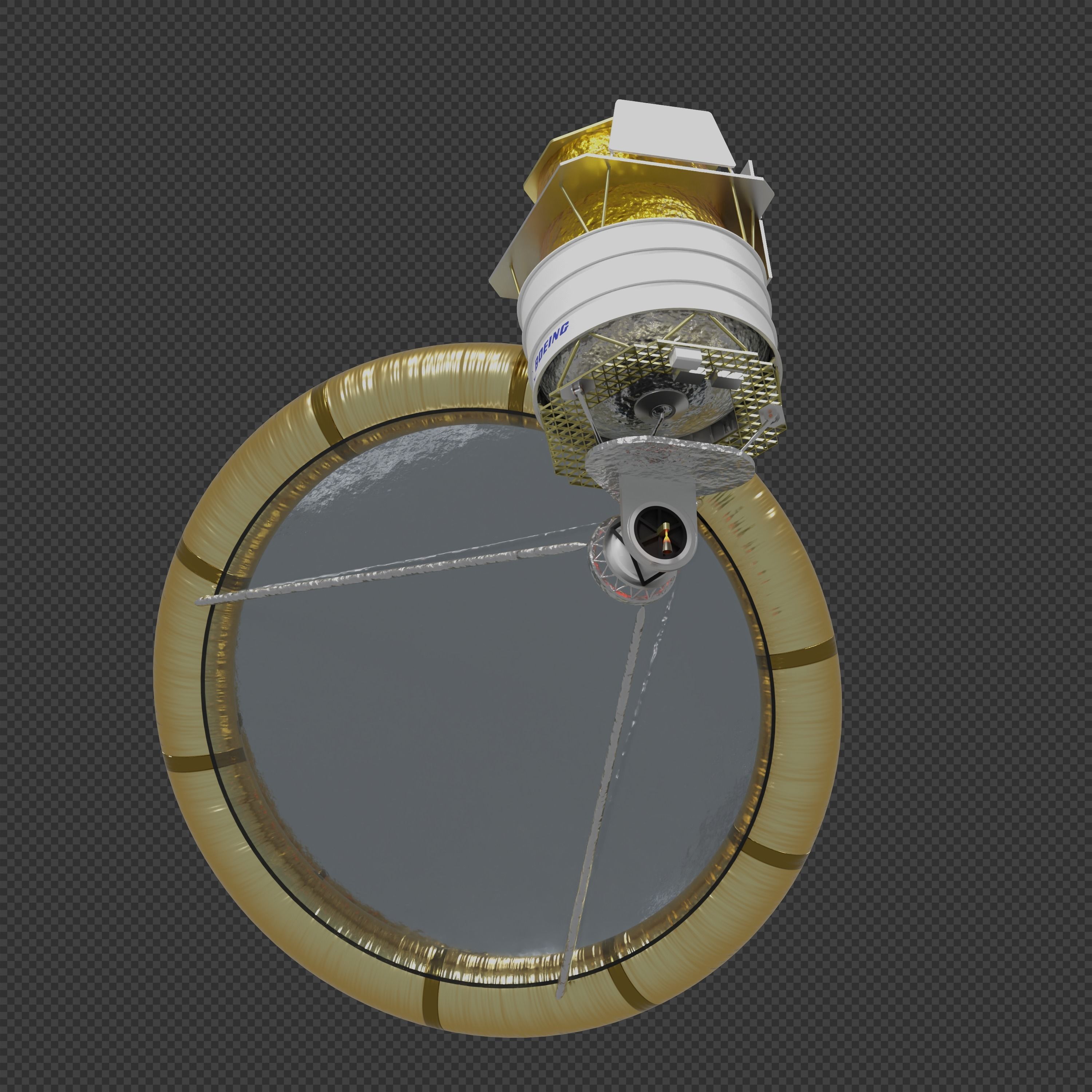 Boeing Solar Orbit Transfer Vehicle 3D model_6