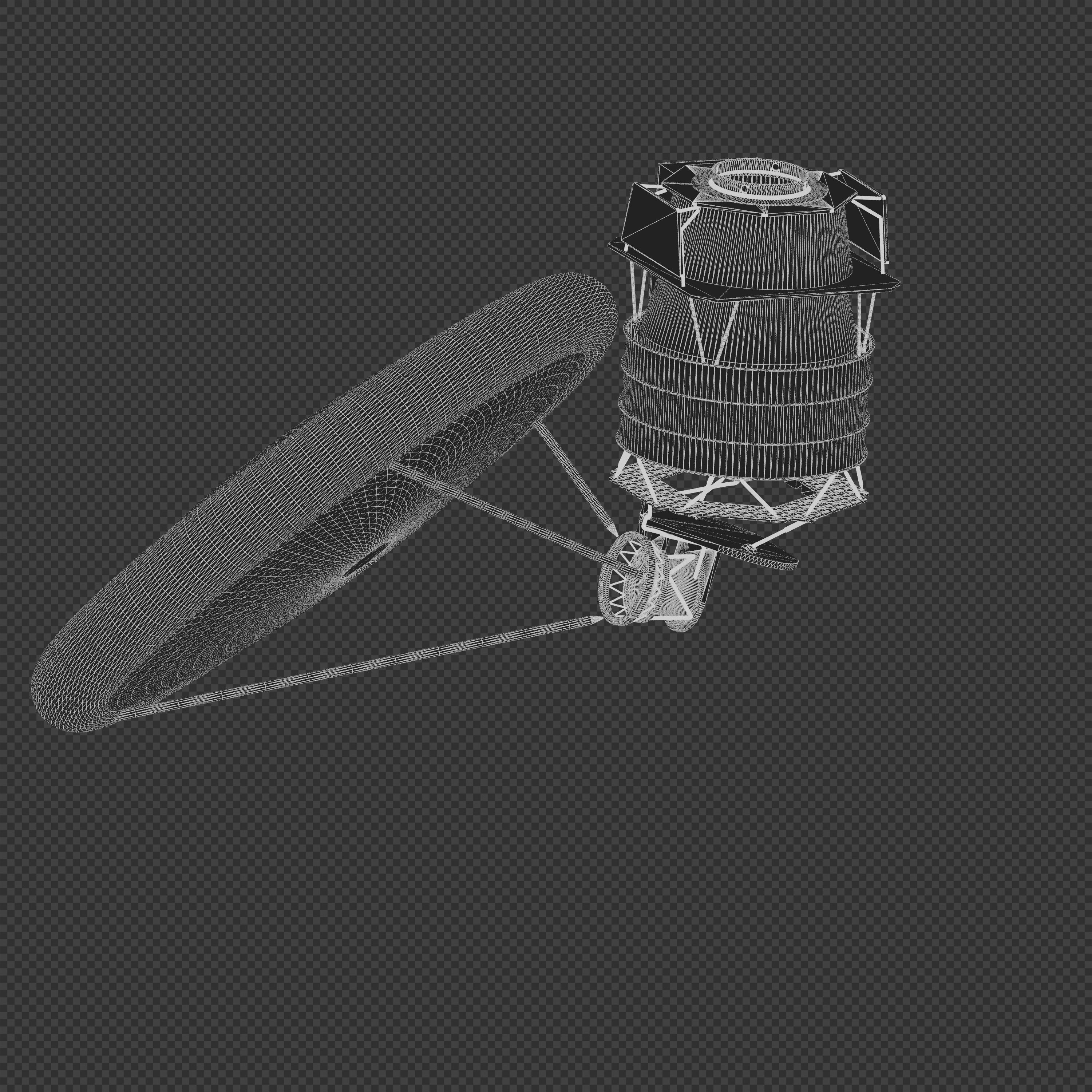 Boeing Solar Orbit Transfer Vehicle 3D model_12