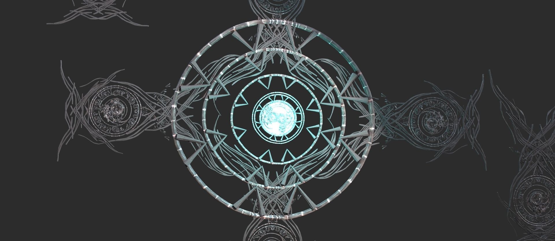 Fantasy occult symbol 1 3D model_1