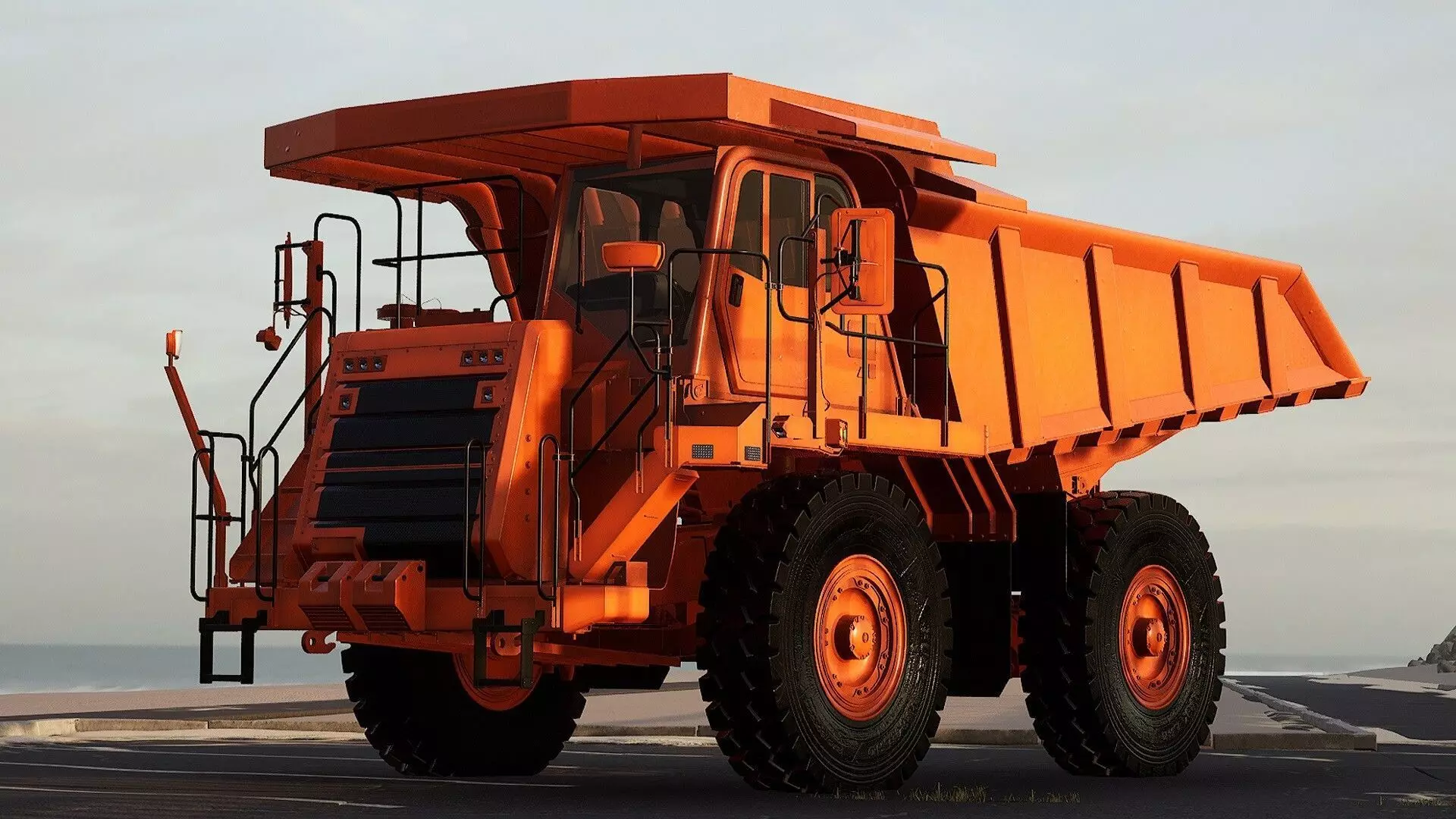 Truck Levo 779 ZBL - Unreal Engine Project Low-poly 3D model