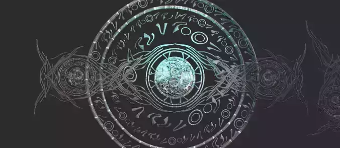 Fantasy occult crest 2 