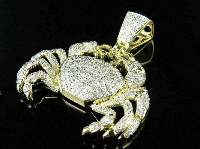  crab  necklace 3D print model 3D print model