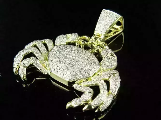  crab  necklace 3D print model