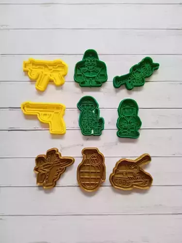 SOLDADOS CORTANTE DE GALLETAS