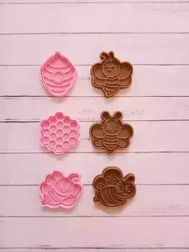 ABEJA CORTANTE DE GALLETAS 3D model