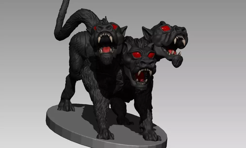 Cerberus 3D print model