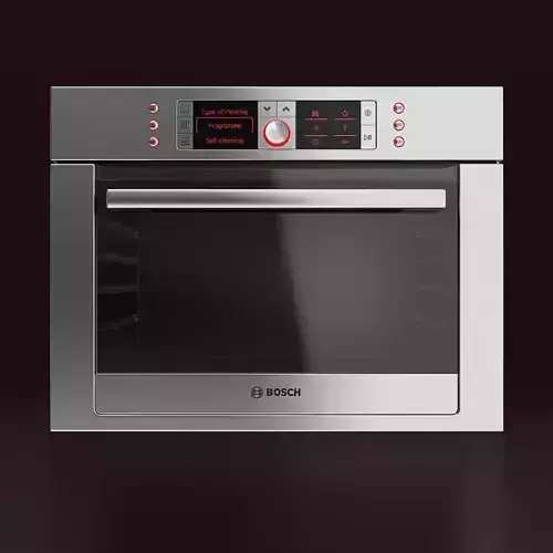 Bosch Built-in Combination Oven 3D model
