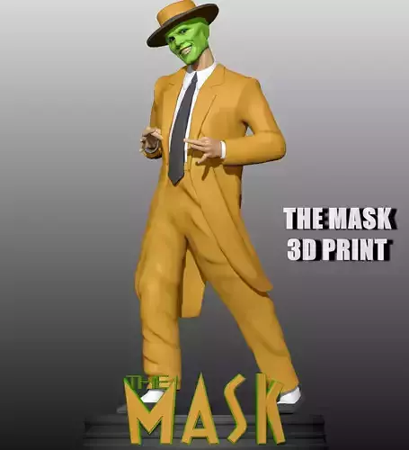 The Mask Jim Carrey 3D print model