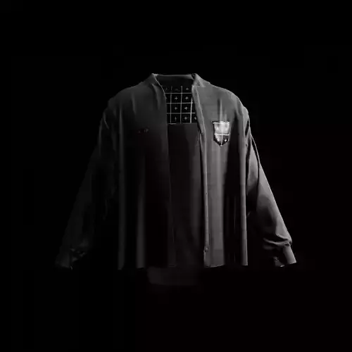 Clo3d and Blender plaid shirt 