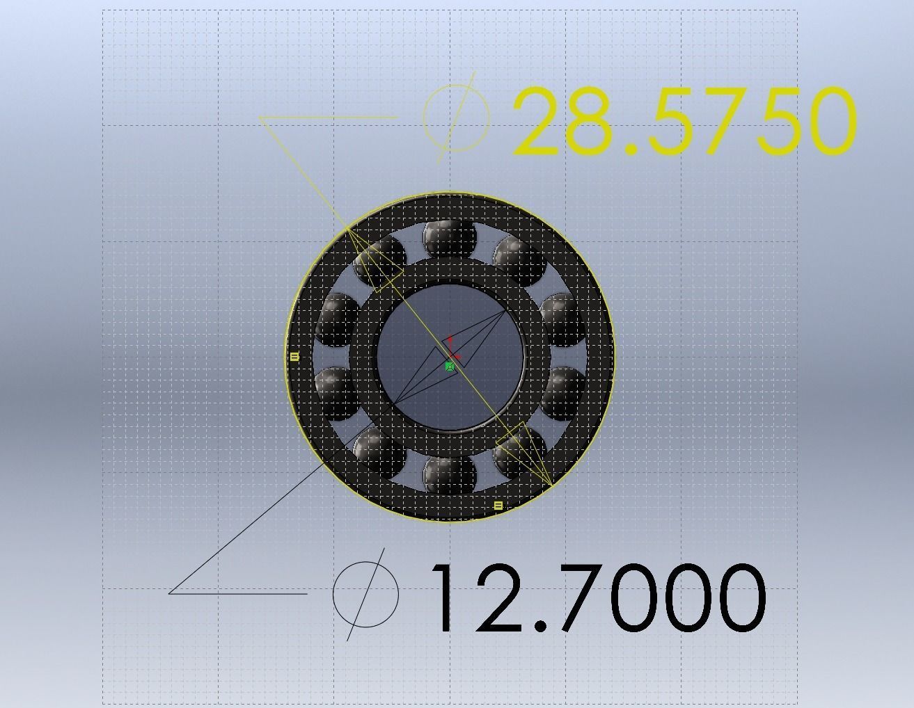 Ball Bearing 3D print model_2