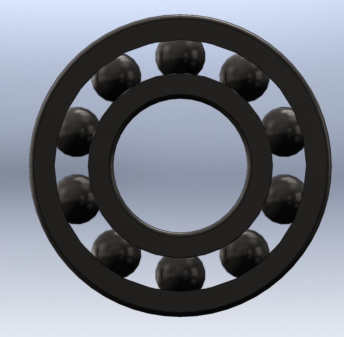 Ball Bearing 3D print model_1