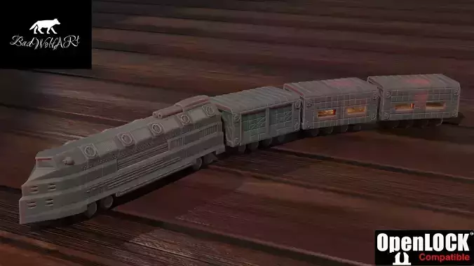 Sci fi Train - OpenLOCK