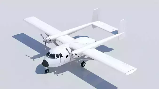 IAI ARAVA Utility Turboprop Blank Static